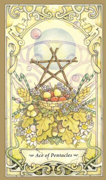 Ace of Pentacles meaning in the tarot